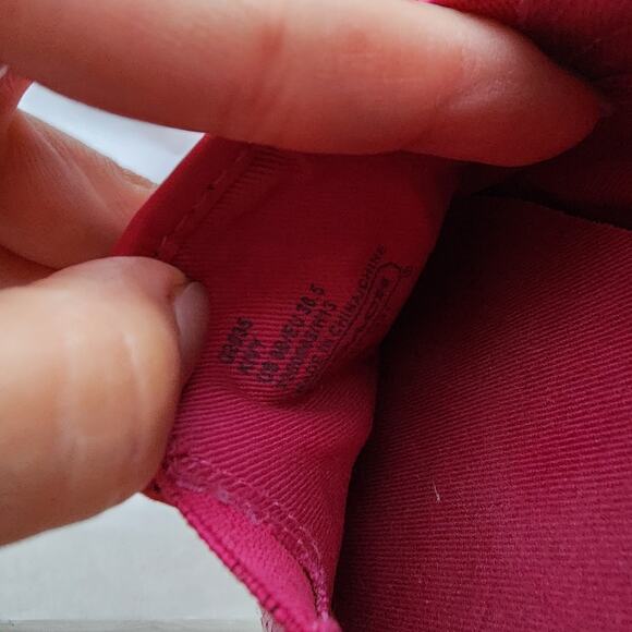 Coach Kivy Slip On Shoes resort Size 8.5 Pink Sequin C Signature Logo Loafers - Picture 8 of 10